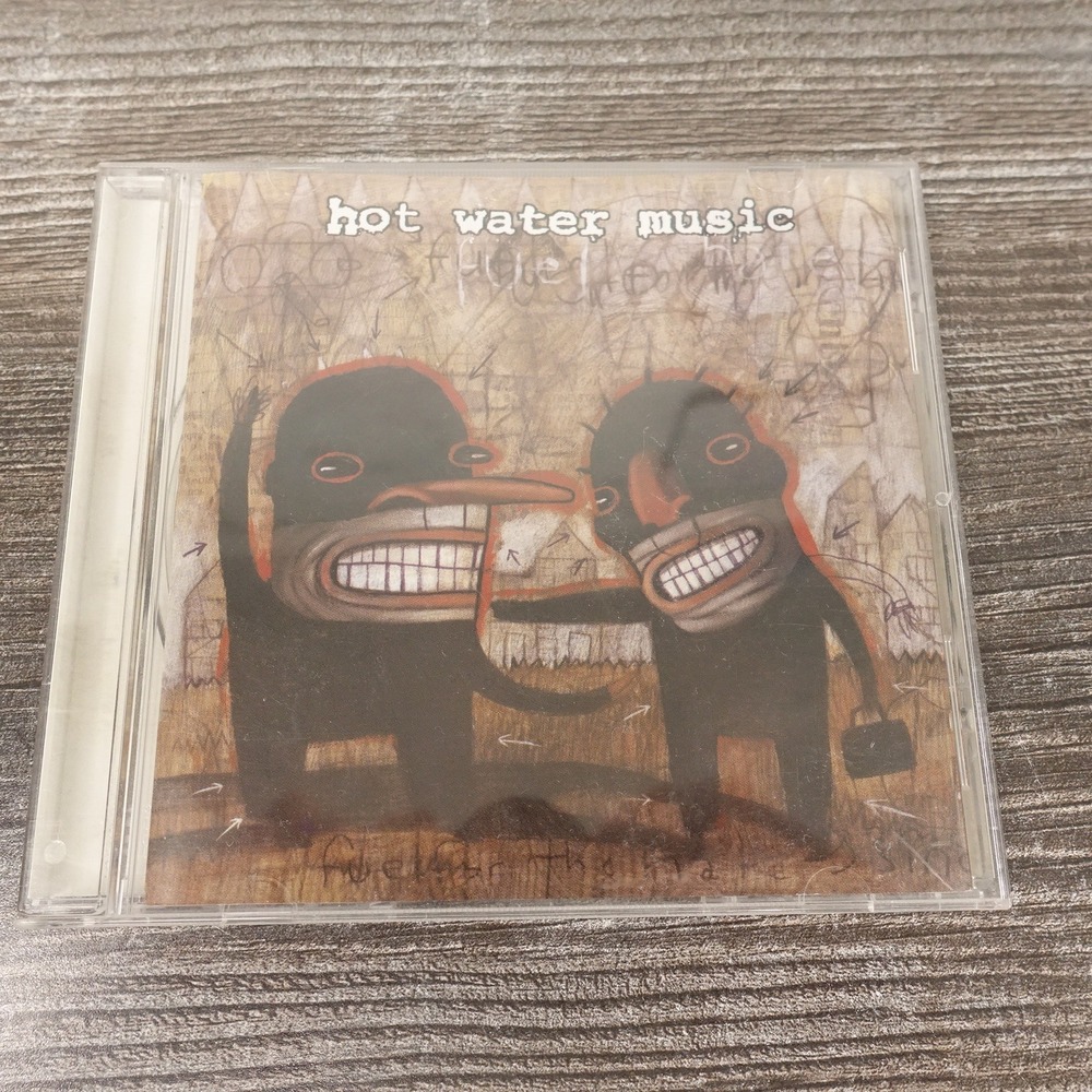 Hot Water Music CD Fuel for the Hate Game Unisex OS Multi Punk Rock No Idea